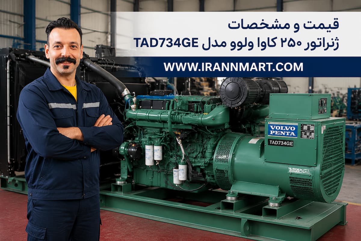 ژنراتور ولوو پنتا TAD734GE