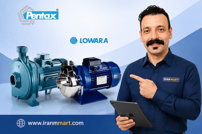 ندهای اروپایی نظیر پنتاکس (Pentax) و لوارا (Lowara) اصل و اورجینال