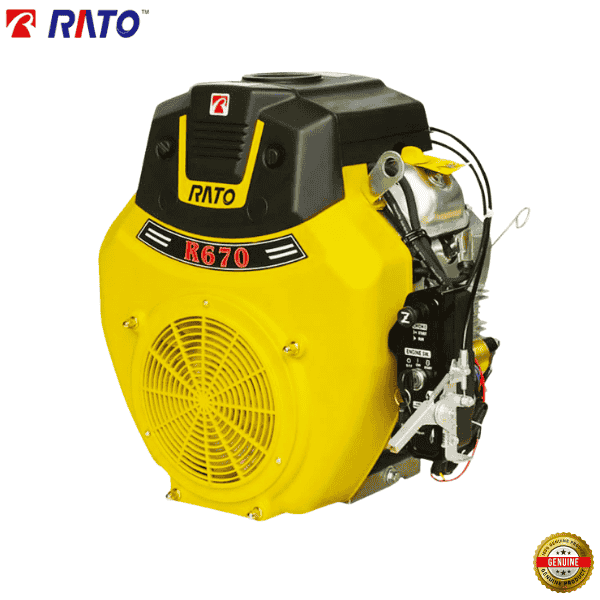 موتور تک بنزینی راتو R670E توان 22 اسب